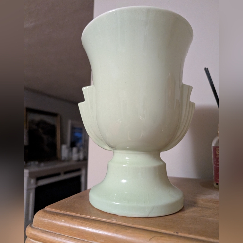 Art Deco Medicine Hat Pottery Urn